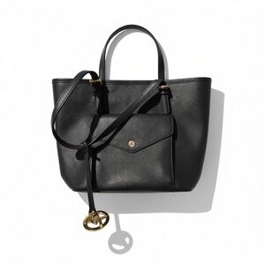 Michael Kors Black Leather Tote